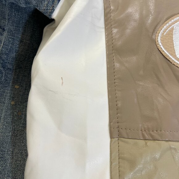 smoke rise men's jean jacket with Patches XL - Picture 16 of 16